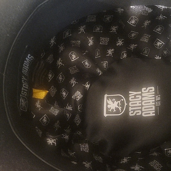 Stacy Adams Men's Wool Rocker Fedora.size M - Picture 4 of 4